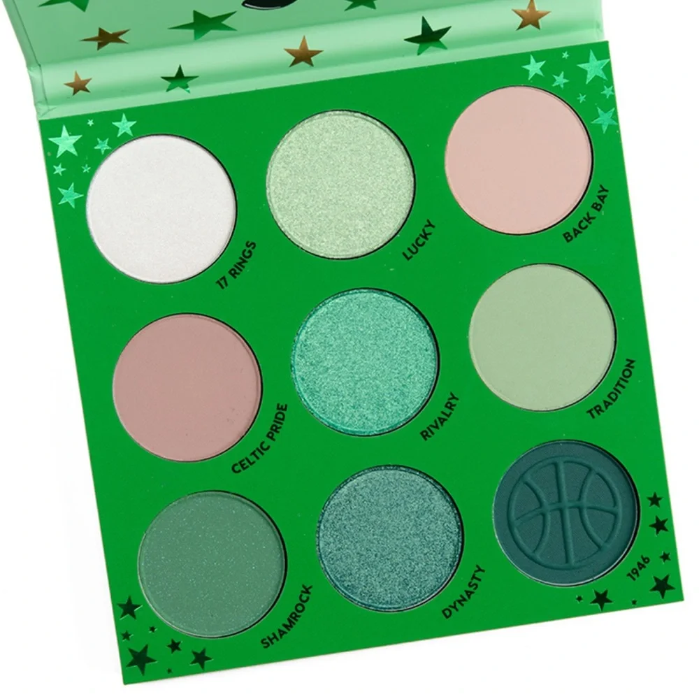 ColourPop x NBA Boston Celtics Eyeshadow Palette LE NIB